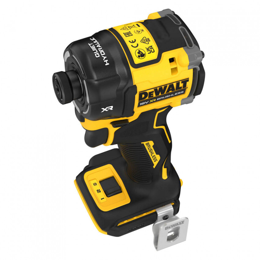 Шурупокрут ударний гідравлічний акумуляторний безщітковий DeWALT DCF870NT-DCF870NT