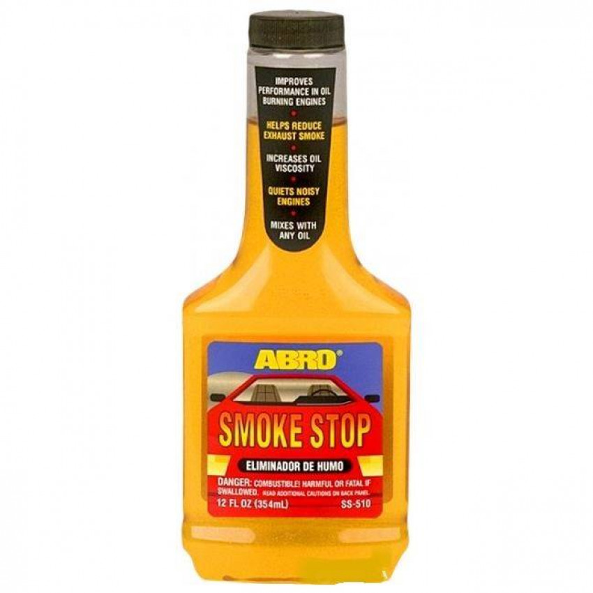 Добавка ABRO Stop Smoke SS-510 (354мл)-SS-510  (12)