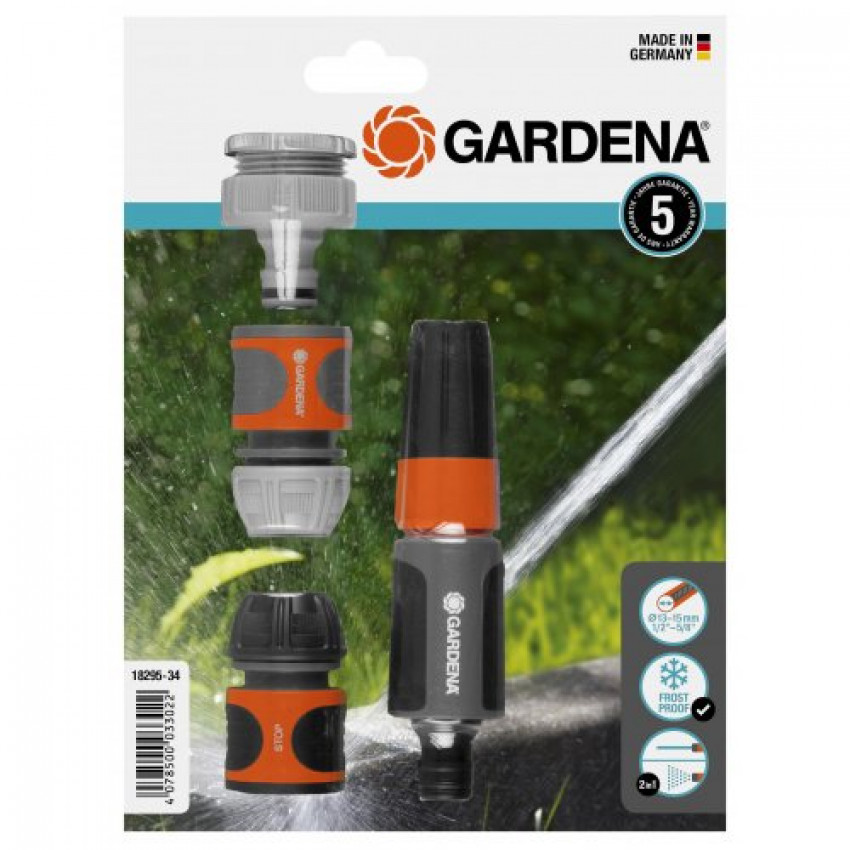 Наконечник для поливу Gardena Classic + комплект конекторів-18295-20.000.00