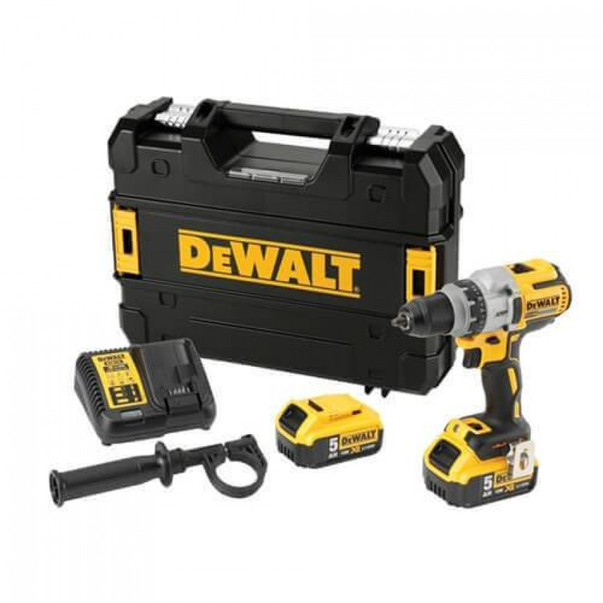 Дриль-шуруповерт акумуляторний безщітковий DeWALT DCD992P2B-DCD992P2B