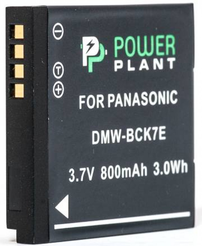 Акумулятор PowerPlant Panasonic DMW-BCK7E 800mAh-DV00DV1301