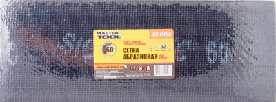 Сітка абразивна MASTERTOOL зерно 60 107х280 мм 10 шт 08-0406-[articul]