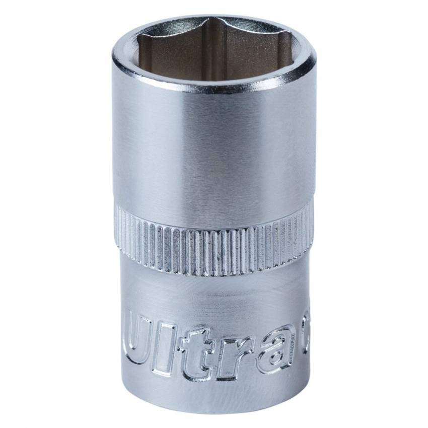 Насадка шестигранна коротка 1/2" 16мм CrV ULTRA (6070162)-6070162