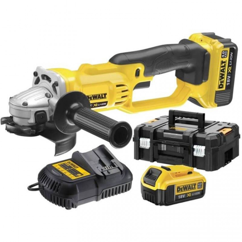 Шліфмашина кутова - болгарка акумуляторна DeWALT DCG412M2-DCG412M2