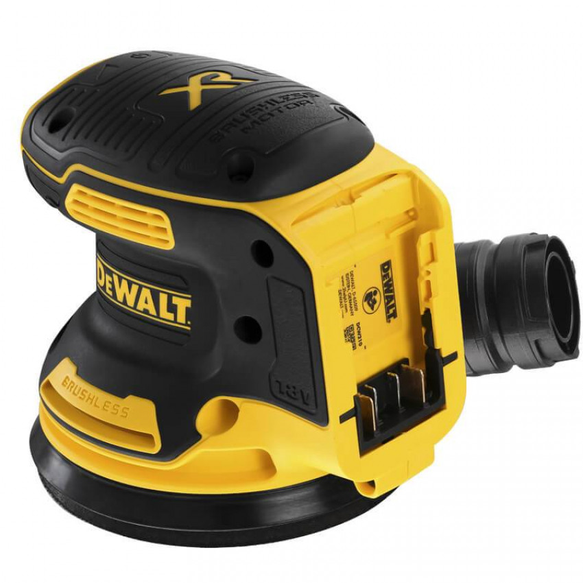 Шліфмашина ексцентрикова акумуляторна безщіткова DeWALT DCW210N DCB183-DCW210N+DCB183