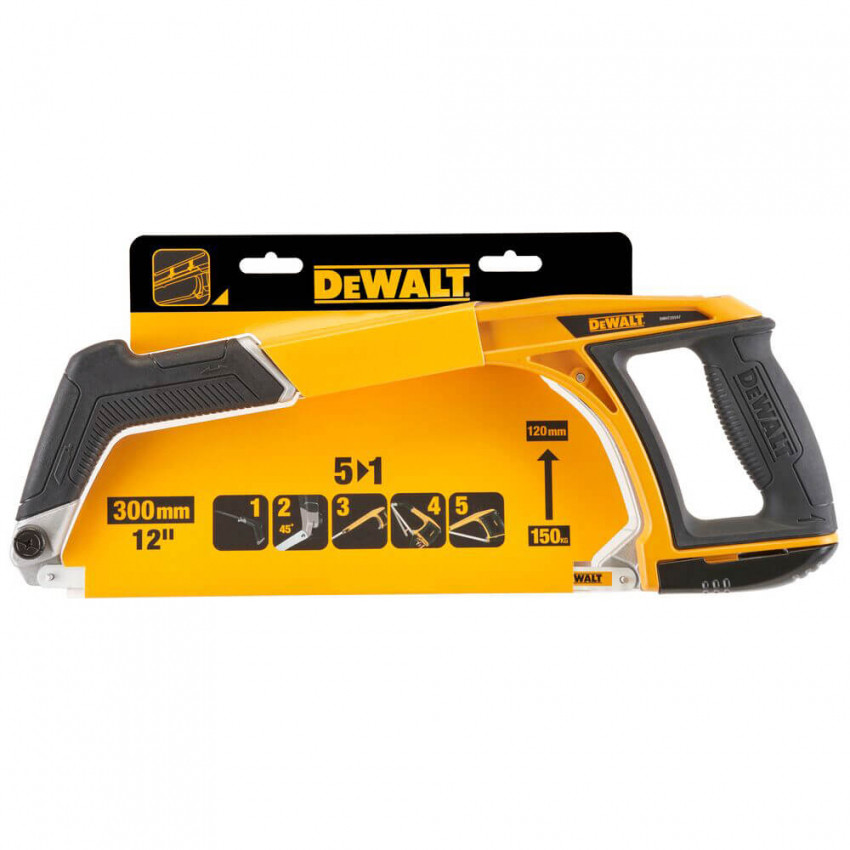 Ножівка по металу 5 в 1 з довжиною полотна 300 мм DeWALT DWHT0-20547-DWHT0-20547