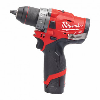 Дриль-шуруповерт акумуляторний MILWAUKEE, M12 FDD-202X, 37Нм (зарядний пристрій, 2 акум.Х 2Ач, HDкейс)-[articul]