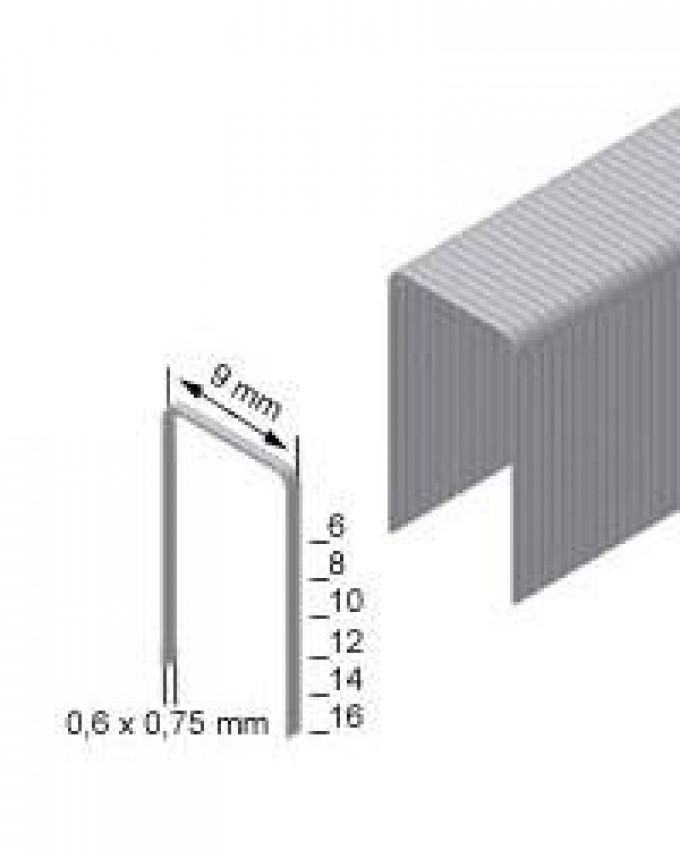 Скоба оббивна Prebena типу V-10 (10 тис. шт.)-V-10 (7110) x 10,00