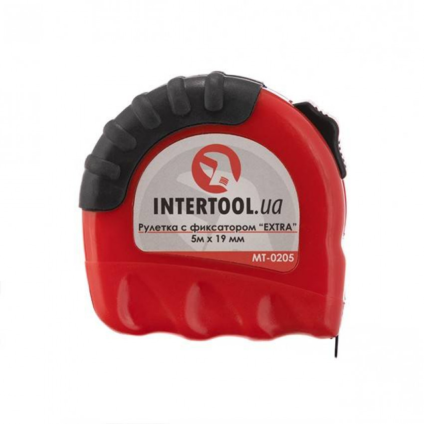 Рулетка з металевим полотном 5 м * 19 мм "EXTRA" INTERTOOL MT-0205-MT-0205