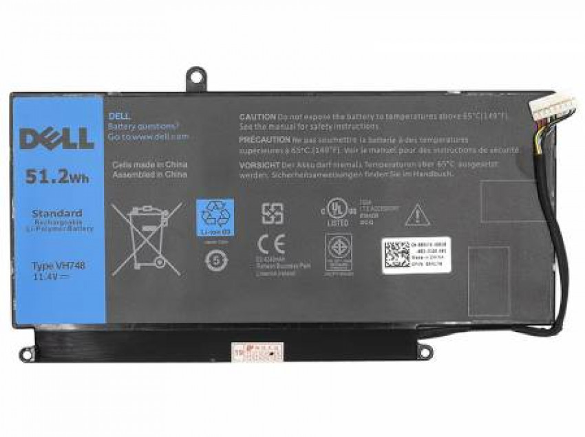 Акумулятор для ноутбуків DELL Inspiron 14-5439 (VH748) 11.4V 51.2Wh (original)-NB441099