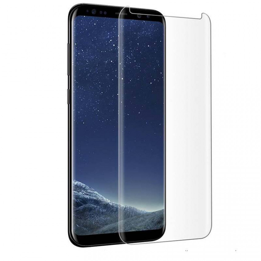 Захисне скло PowerPlant для Samsung Galaxy S9 (рідкий клей УФ лампа)-GL604630