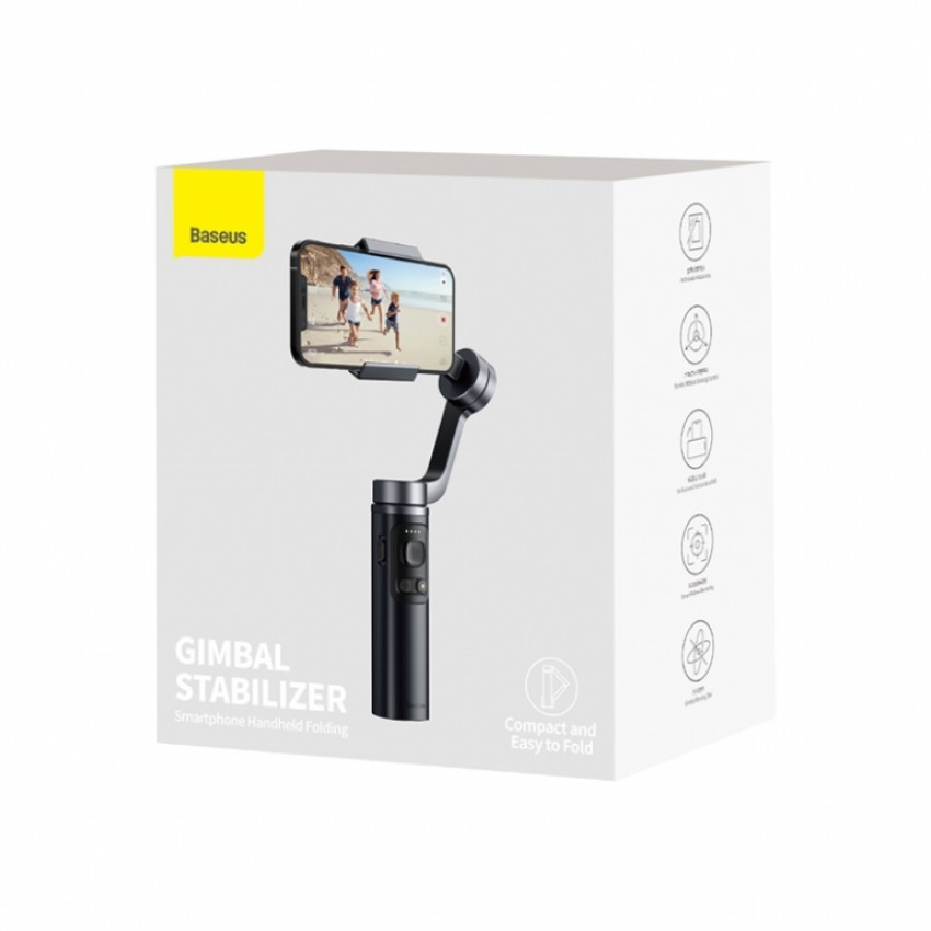 Стабілізатор для смартфона Baseus Control Smartphone Handheld Folding Gimbal Stabilizer (SUYT-D0G)-