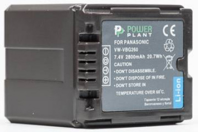 Акумулятор PowerPlant Panasonic VW-VBG260 Chip 2800mAh-[articul]