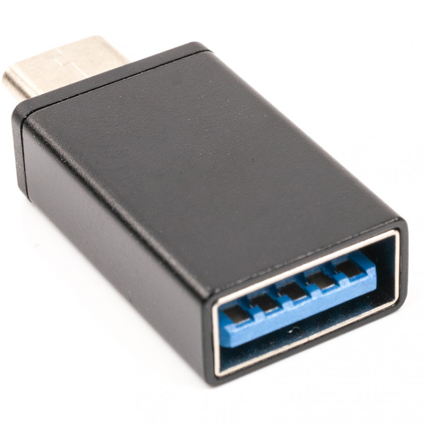 CA913091 адаптер PowerPlant USB Type-C (M) - USB 3.0 Type-A (M)-CA913091