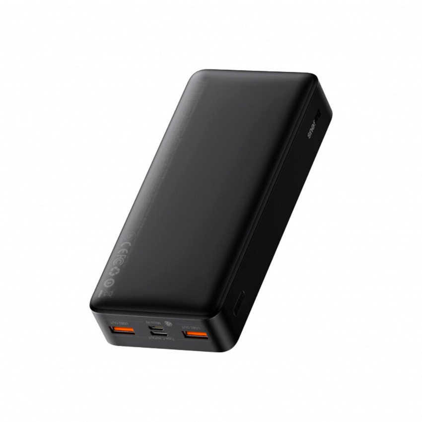 Зовнішній аккумулятор Baseus Bipow Digital Display 20000mAh 20W Чорний (PPBD050501)-