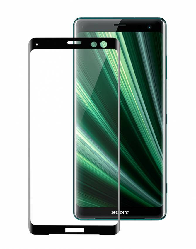 Захисне скло 3D PowerPlant для Sony Xperia XZ3, Black-GL606016