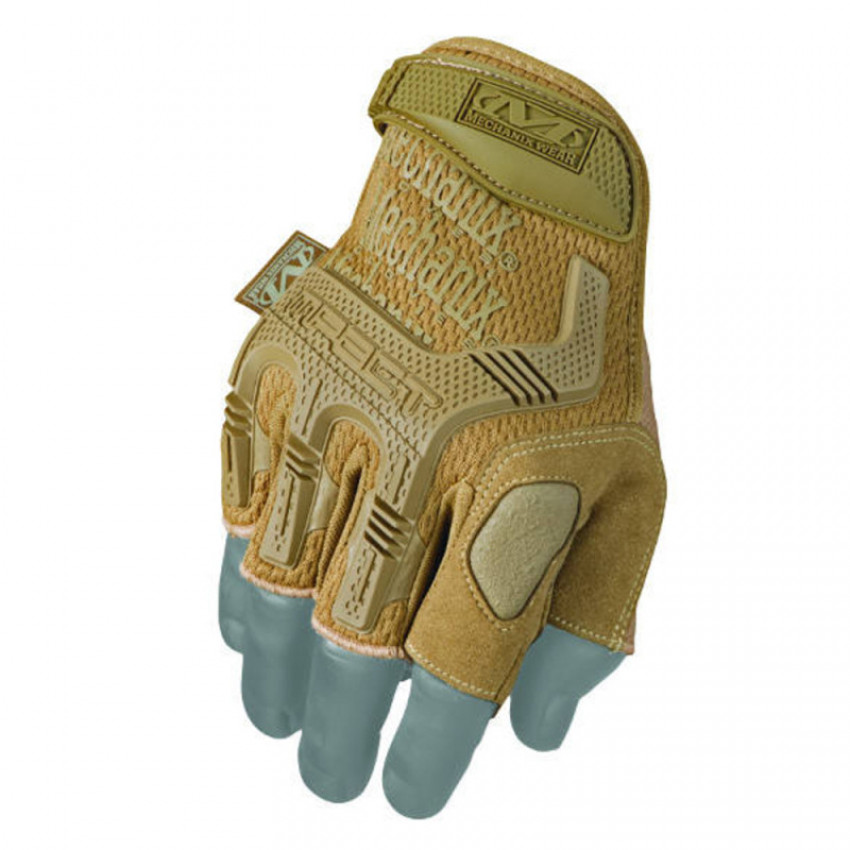 Рукавиці тактичні M-Pact Fingerless Coyote MD розмір (LG) MECHANIX-MFL-72-010