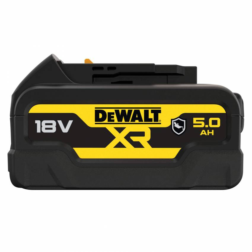 Акумуляторна батарея GFN DeWALT DCB184G, 18 В XR Li-lon GFN блок - Glass Filled Nylon (нейлон армований скловолокном) 5 Аг, вага 0.72 кг. Літій-іонна-DCB184G