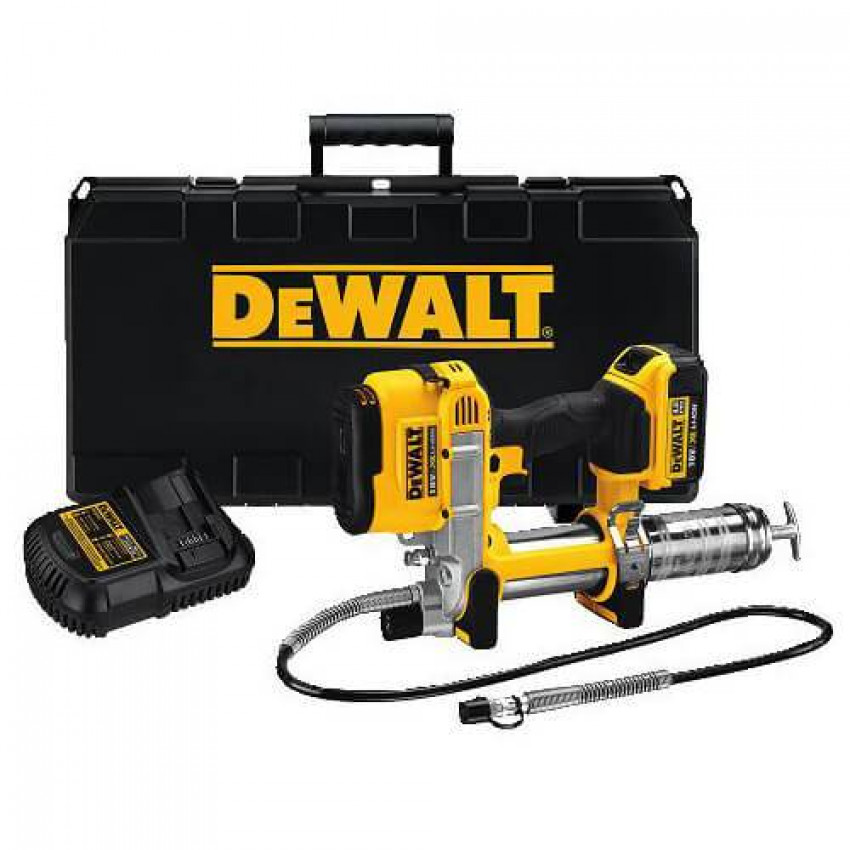 Пістолет масляний акумуляторний DeWALT DCGG571M1-DCGG571M1