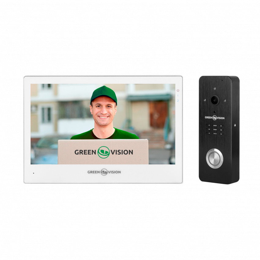 Комплект відеодомофону GreenVision GV-003-GV-059+GV-006-