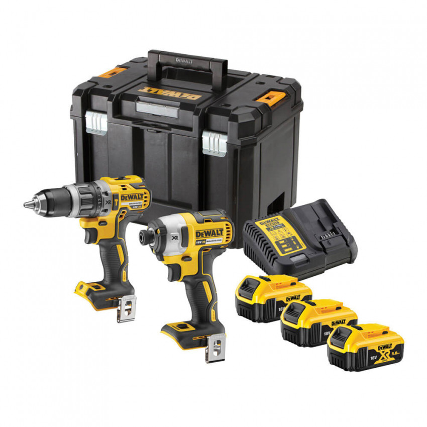 Набір з двох інструментів безщіткових DeWALT DCK266P3T-DCK266P3T