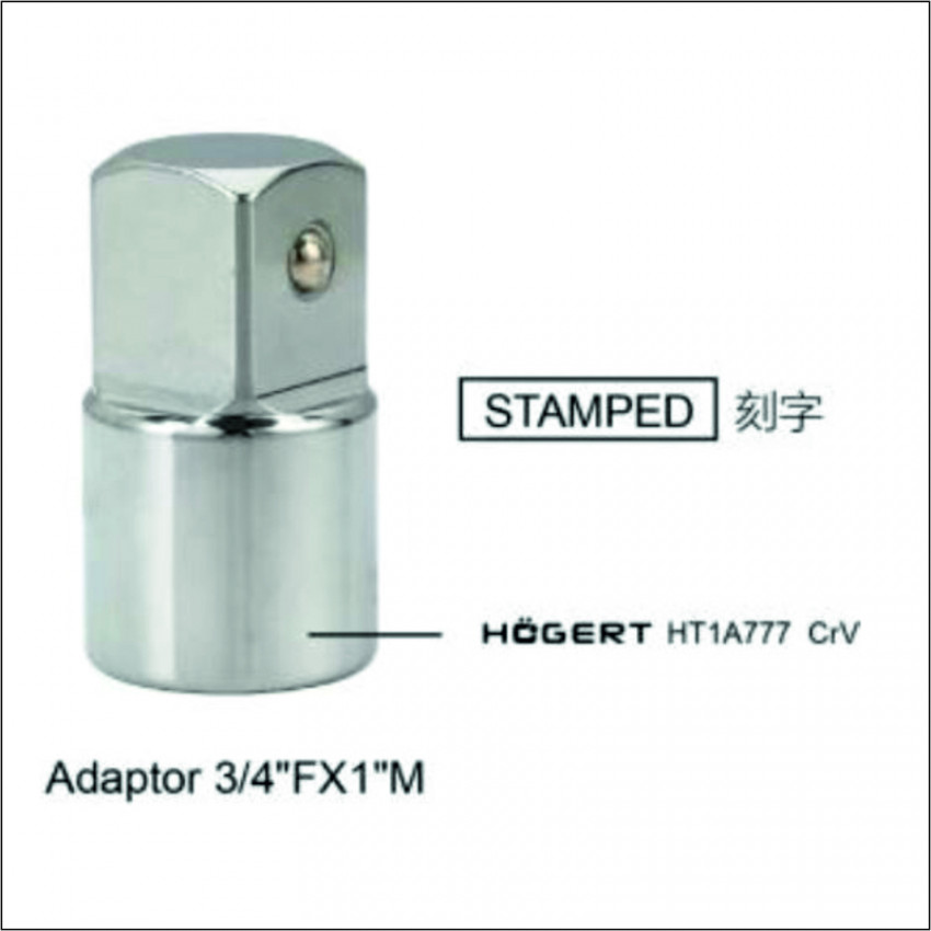 Перехідник HOEGERT 3/4" HT1A777-HT1A777