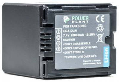 Акумулятор PowerPlant Panasonic VBD210, CGA-DU21 2600mAh-[articul]