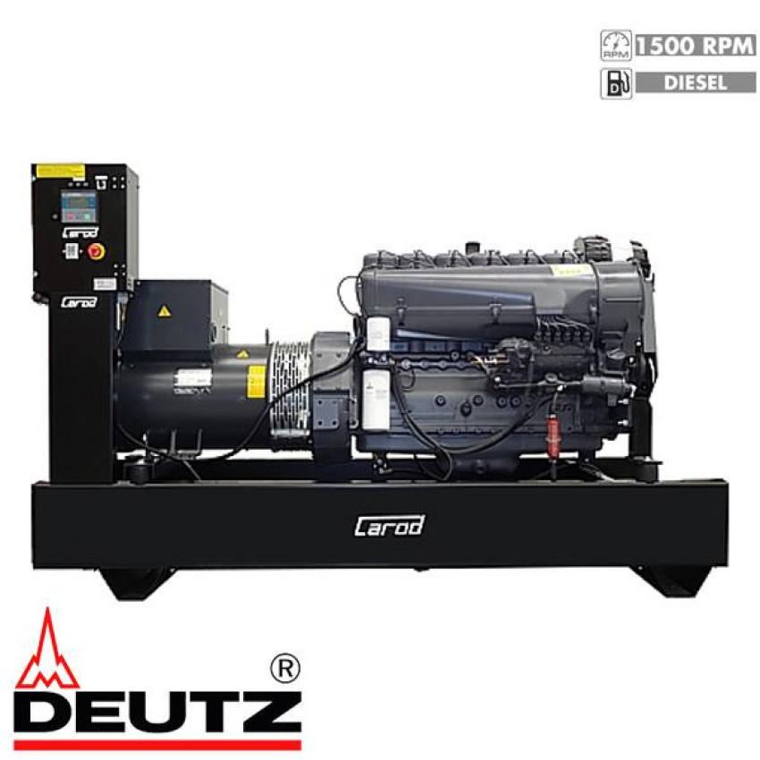 Генераторна установка CTDW-110L CAROD 100kVA ном. DEUTZ/STAMFORD відкритий-CTDW-110L