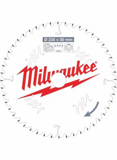 Диск пильний MILWAUKEE, Ø235/30мм, 60 зуб.