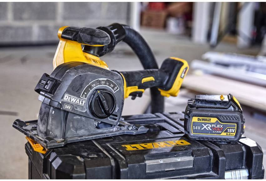 Штроборіз акумуляторний безщітковий, 54В XR FLEXVOLT Li-lon DeWALT DCG200T2-DCG200T2