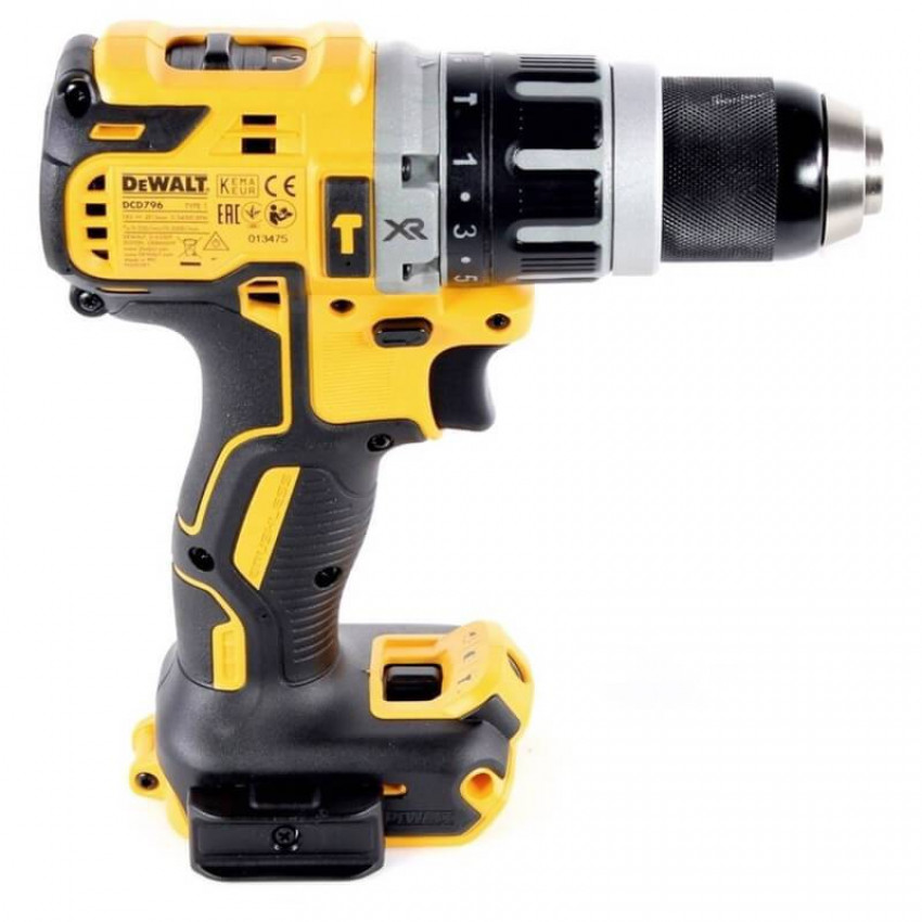 Дриль-шуруповерт акумуляторний безщітковий ударний DeWALT DCD796NT DCB183-DCD796NT+DCB183