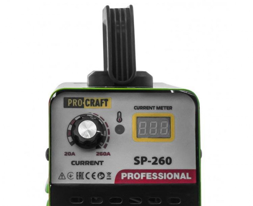 Інверторний зварювальний апарат Procraft SP260-SP260