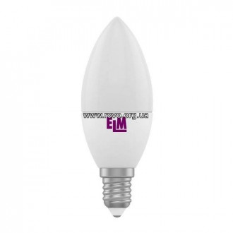 LED лампи ELM свічка 4W PA11 E14 4000 ELM-[articul]