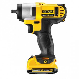 Акумуляторний гайковерт ударний DeWALT XR Li-Ion,10.8В,2 Ач,130 Нм,3400 уд/хв,2450 об/хв,1.04 кг,2 акумулятори та ЗУ-[articul]