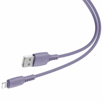 Кабель Baseus Colorful USB 2.0 to Lightning 2.4A 1.2M Фіолетовий (CALDC-05)