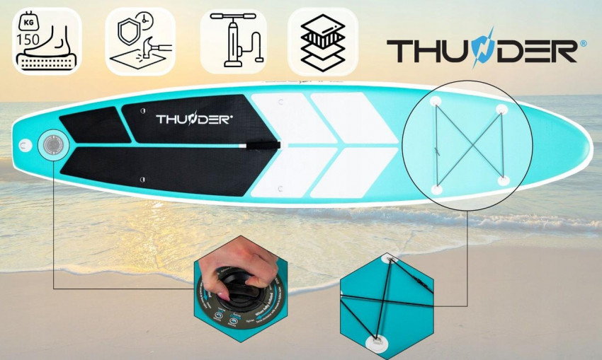 SUP-дошка THUNDER COAST-MINT-320-COAST-MINT-320