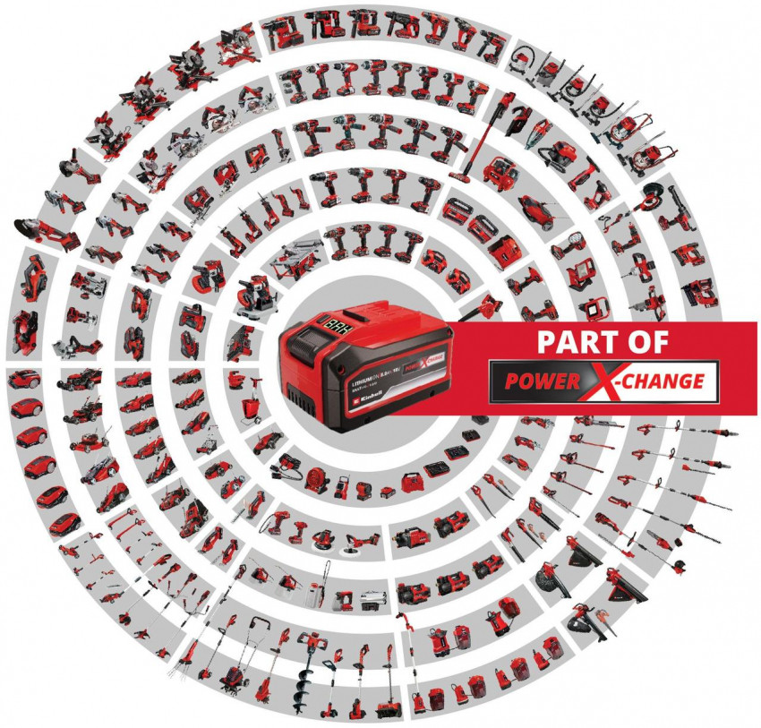 Ліхтар акумуляторний Einhell TP-CL 18/3000 Li Set - Solo (4514170)-