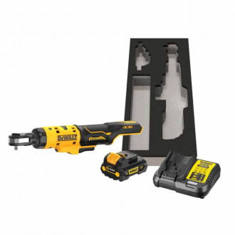 Гайкокрут кутовий - ключ-храповик акумуляторний безщітковий DeWALT DCF504L1G-[articul]