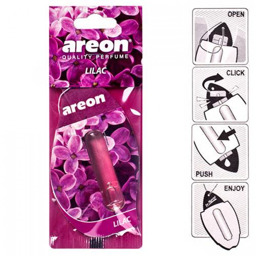 Осв.повітря рідкий лист AREON "LIQUID" Lilac 5ml (24)-LR 04 (24/288)