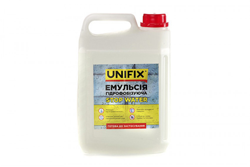 Емульсія гідрофобізуюча 5кг UNIFIX-951175