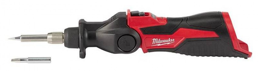 Паяльник акумуляторний MILWAUKEE,M12 SI-201C ( заряд.пристрій, 1 акум.Х 2Ач)-4933459761