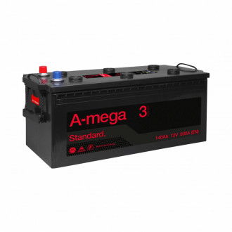 Акумулятор авто Мегатекс A-mega Standard (М3) 6СТ-140-АЗ (лев) ТХП 800-[articul]