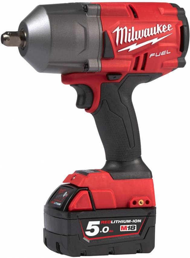 Гайковерт акумуляторний 1/2" MILWAUKEE, M18 FHIWP12-502X, 1491Нм (зарядний пристрій, 2 акум.Х 5Ач, HDкейс)-4933459693