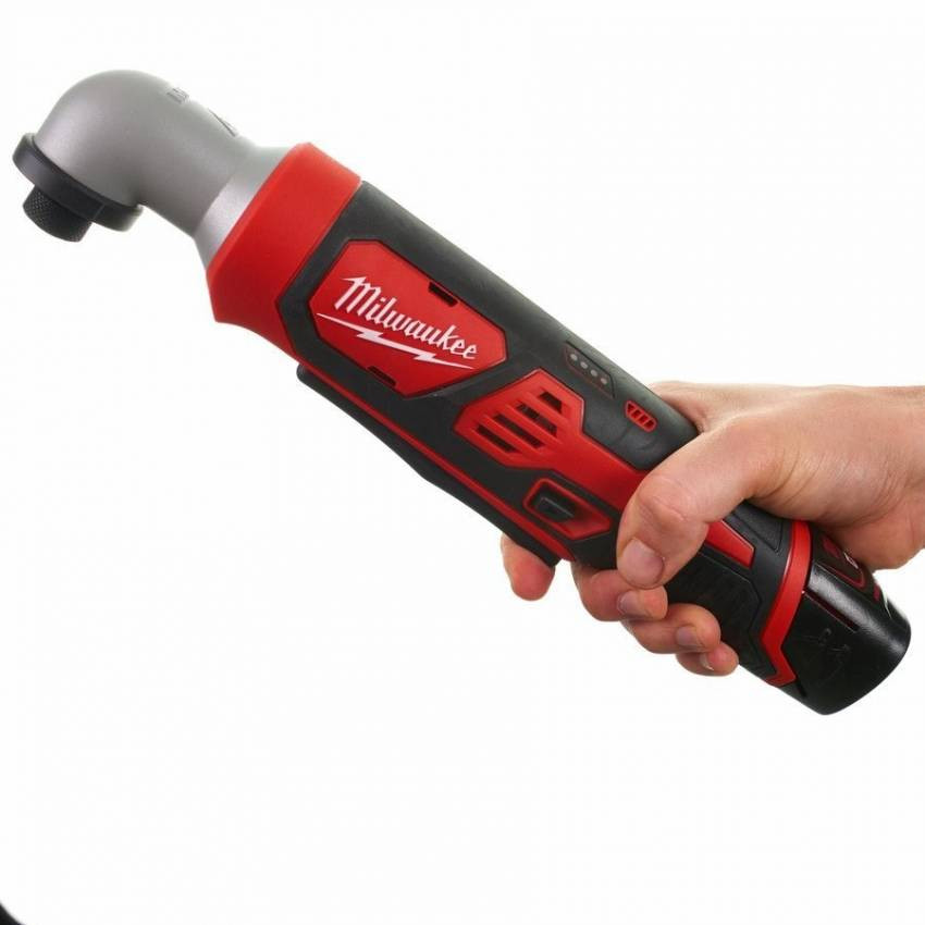 Гвинтоверт кутовий акумуляторний 1/4" HEX MILWAUKEE, M12 BRAID-0, 68Нм-4933451247