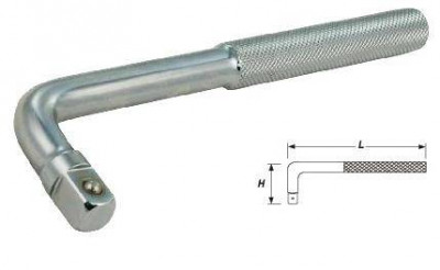 Вороток 1/2&quot; Г-под. 200мм-[articul]