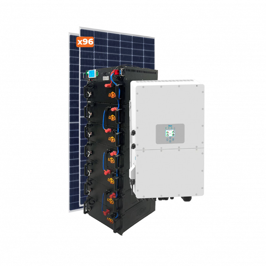 Комплект СЕС DEYE for LP 50 kW GRID 3Ф - АКБ 51 kW-