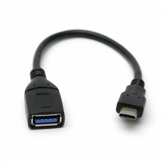 Кабель PowerPlant USB 3.0 Type-C – USB 0.15м-[articul]