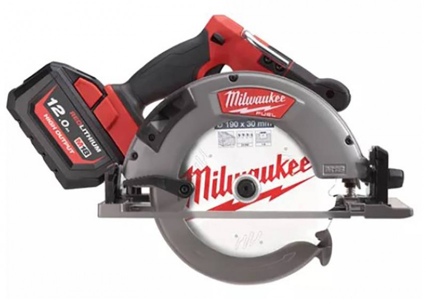 Циркулярна пила MILWAUKEE M18 FCSG66-121C FUEL 66мм по дереву та пластику 4933471195-4933471195