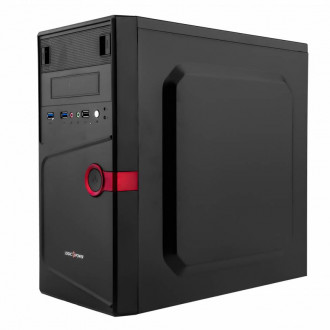 Корпус LP 6104 - 400w 8cm MATX, 2xUSB3.0+1xUSB2.0-[articul]