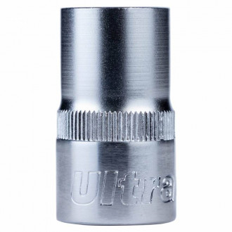 Насадка шестигранна коротка 1/2&quot; 14мм CrV ULTRA (6070142)-[articul]